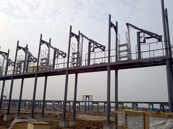 火車(chē)鶴管現(xiàn)場(chǎng)圖 火車(chē)鶴管現(xiàn)場(chǎng)圖